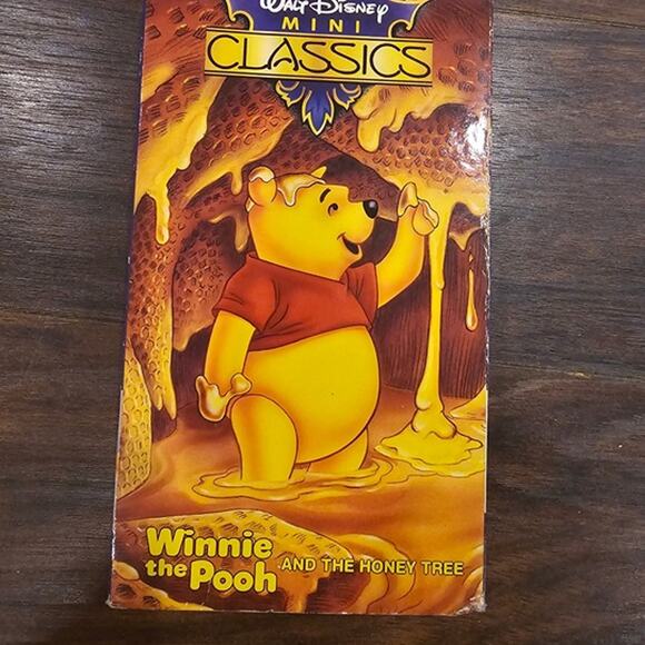 Disney Other - Walt Disney Mini Classic Winnie the Pooh and the Honey Tree Children's VHS, 1991